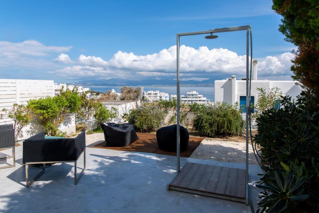 Just Blue With Amazing Sea Views In Piso Livadi Villa Buitenkant foto