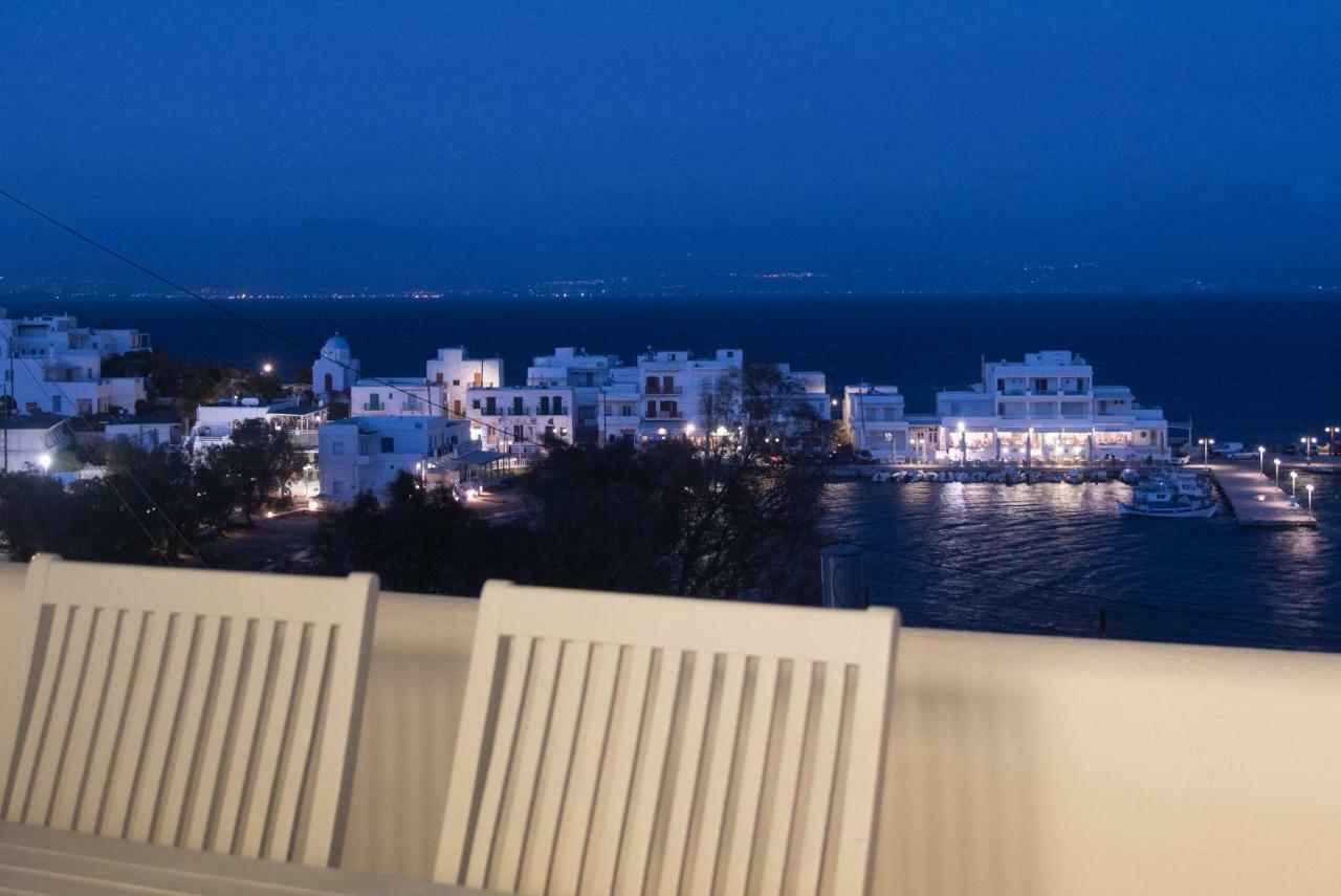 Just Blue With Amazing Sea Views In Piso Livadi Villa Buitenkant foto