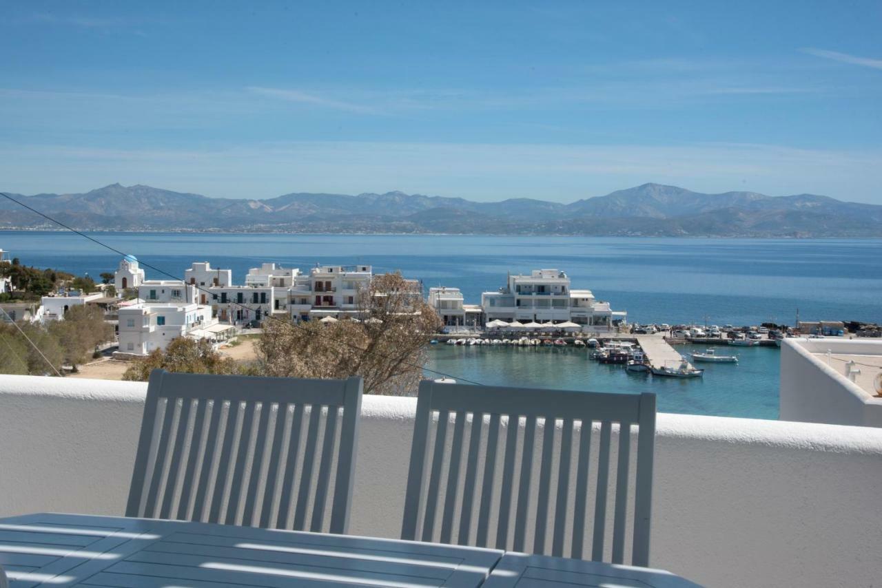 Just Blue With Amazing Sea Views In Piso Livadi Villa Buitenkant foto