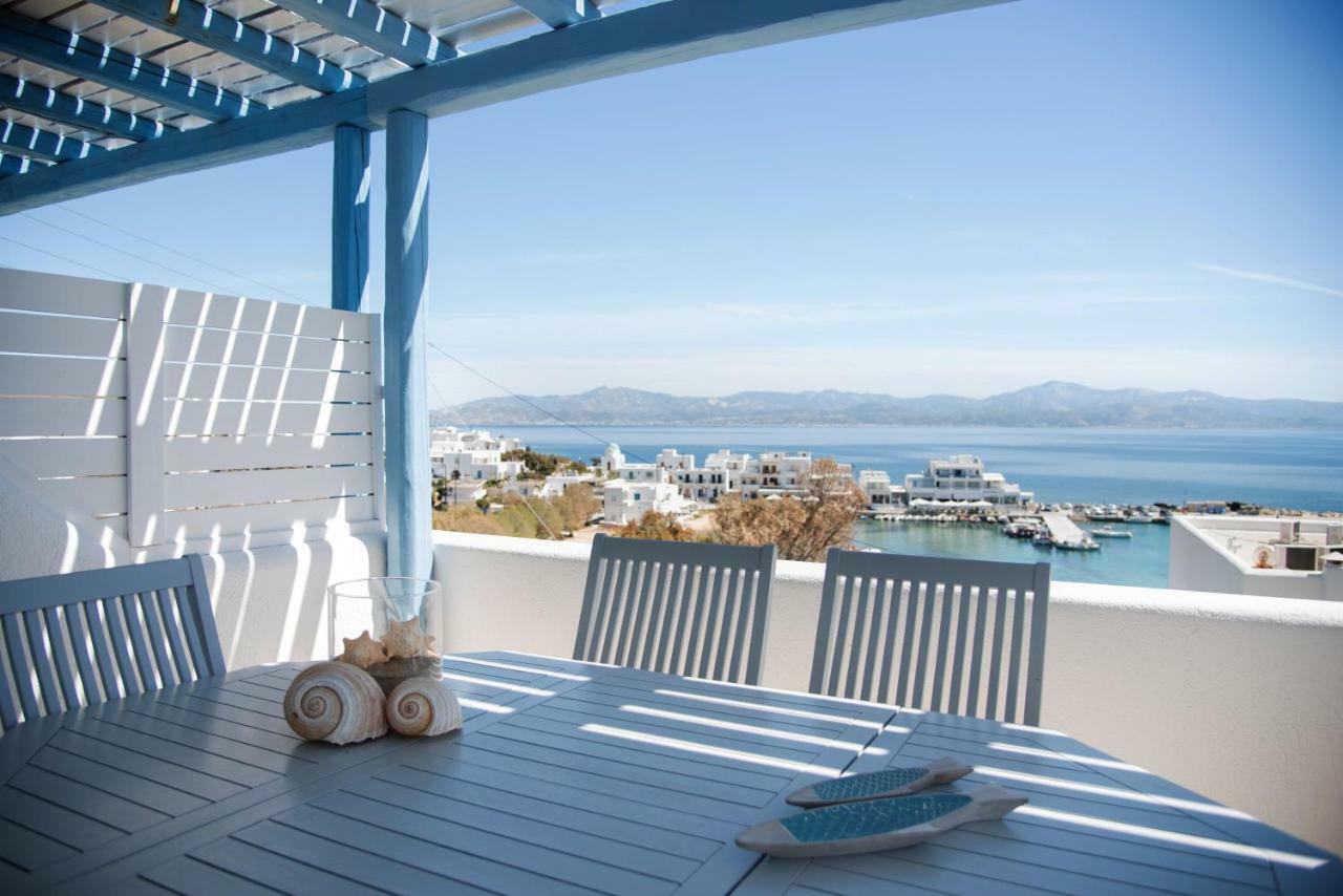 Just Blue With Amazing Sea Views In Piso Livadi Villa Buitenkant foto