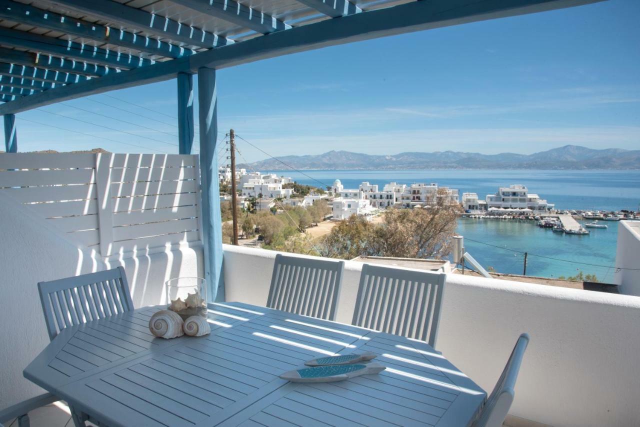 Just Blue With Amazing Sea Views In Piso Livadi Villa Buitenkant foto